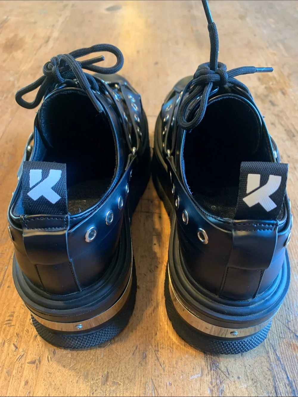 Koi Footwear black studded